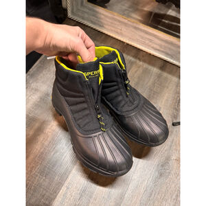 Sperry Duck Float SeaCycled Zip Up boots Size 8.5